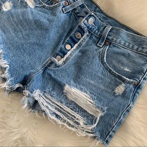 Levi’s 501 High Rise Shorts